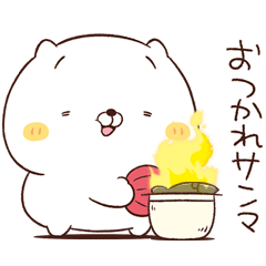 ねこなともだち ダジャレスタンプ