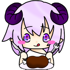 夜守愛しゅのスタンプ