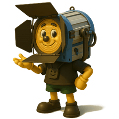 照明家のスタンプ