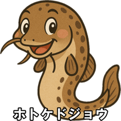 日本の可愛いドジョウ達