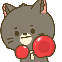 Cat With Tie 3 : Animated Stickers