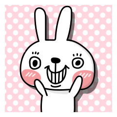 うさぎのうさおくん。