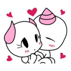 「もも」と「さくら」のバレンタイン