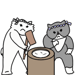 動く!ずんぐりネコ 【冬に猫のぬくもりを】