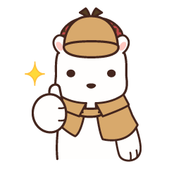 探偵のシロクマさん