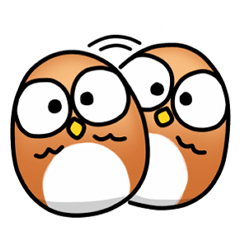 コロコロたまごフクロウ