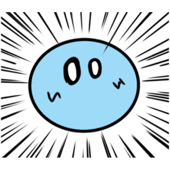 スライムみたいな奴のスタンプ