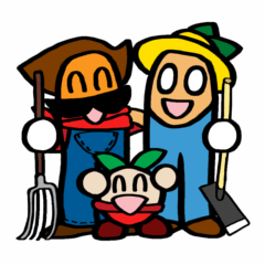 野菜収穫！楽しい伯父さんの農園！