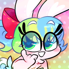 ものさわスタンプ/girl