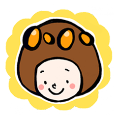 家族連絡スタンプ大分ん母