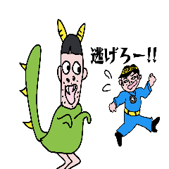 JUNZOの人生ゲーム化スタンプ