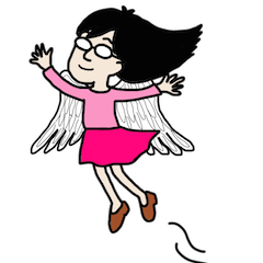 米田弥央 presents メガネ女子スタンプ