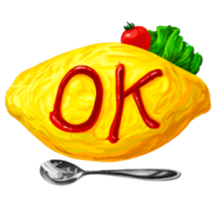 テイストメイド的食べ物ダジャレスタンプ