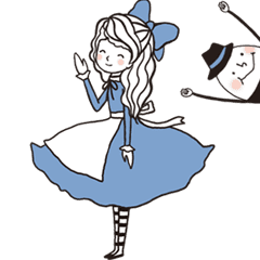 動く ウサギアリス