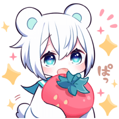 しろくまみみ少女