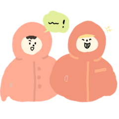 ゆるくてちょっと優しいスタンプ