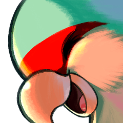 珍妙なコザクラインコ