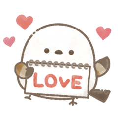 もちっと！シマエナガさん。＊気持ち伝える