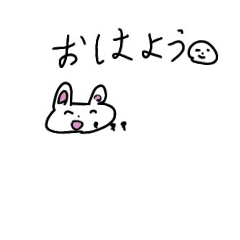 動物(うさぎ)の日常