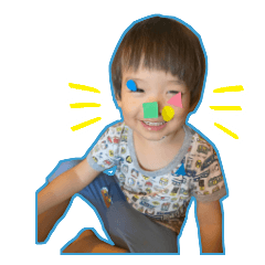 GOGO！あきらくんスタンプ