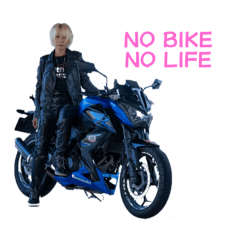 女子ライダーのごあいさつ