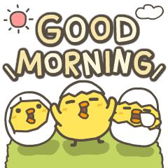 うごく！ひよこがいっぱい 日常スタンプ