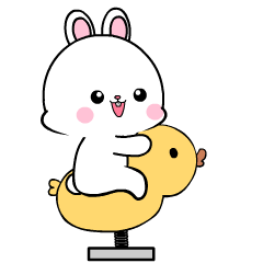 Lovely Rabbit 26 : Pop-up stickers