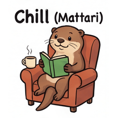 カラフルなカワウソ：日常＆仕事