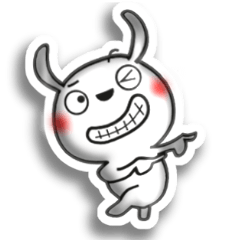 ぷっくりうさpi♡ステッカー　vol,2