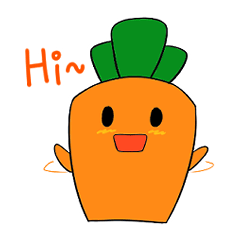 Bright carrot DangGunee