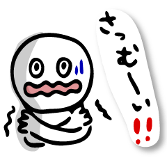 マーカーで描いてみた★毎日のあいさつ[冬]