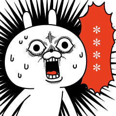 顔芸うさぎ カスタムver