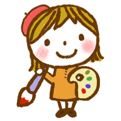 絵描きさん敬語スタンプ お仕事用