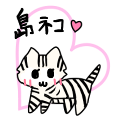 島ねこ♡(=^・^=)