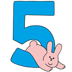 第五弾スキウサギスタンプ