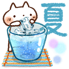 夏・天気✨やさしいスタンプ