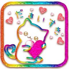 キラキラ-メッセージ