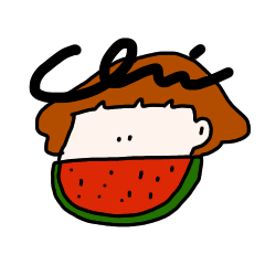 ピンクの子、青の子。