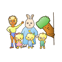 バナップルと愉快な仲間達