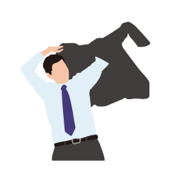 スーツの男性 敬語編