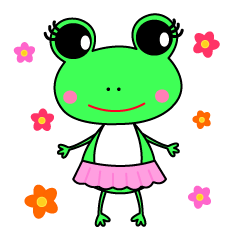 かわいい かえるん