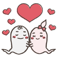 使えて便利！おばけのおーちゃんスタンプ