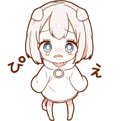 ちびねこ女子スタンプ