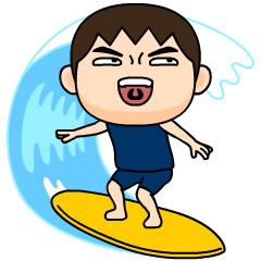 昭和のスク水男子♂決めポーズ