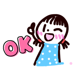 毎日使える！元気な女の子