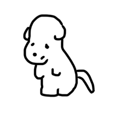 こいぬ　スタンプ