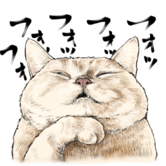 意外と使えるリアル猫スタンプ(修正版)
