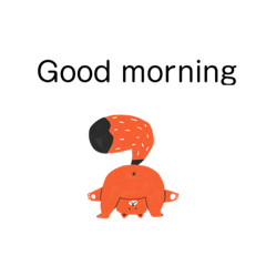 可愛いイラスト　英語で日常会話