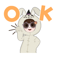 ゆうなのすたんぷ(ハロウィンver.)