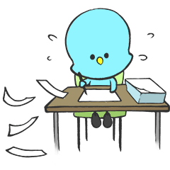 おうちどり4 あおいことり